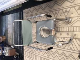 Attendant Prop Shower Commode