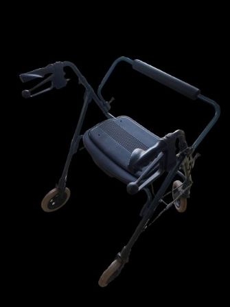 4 Wheel Walker Bariatric 