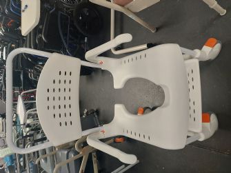 Attendant Prop Shower Commode