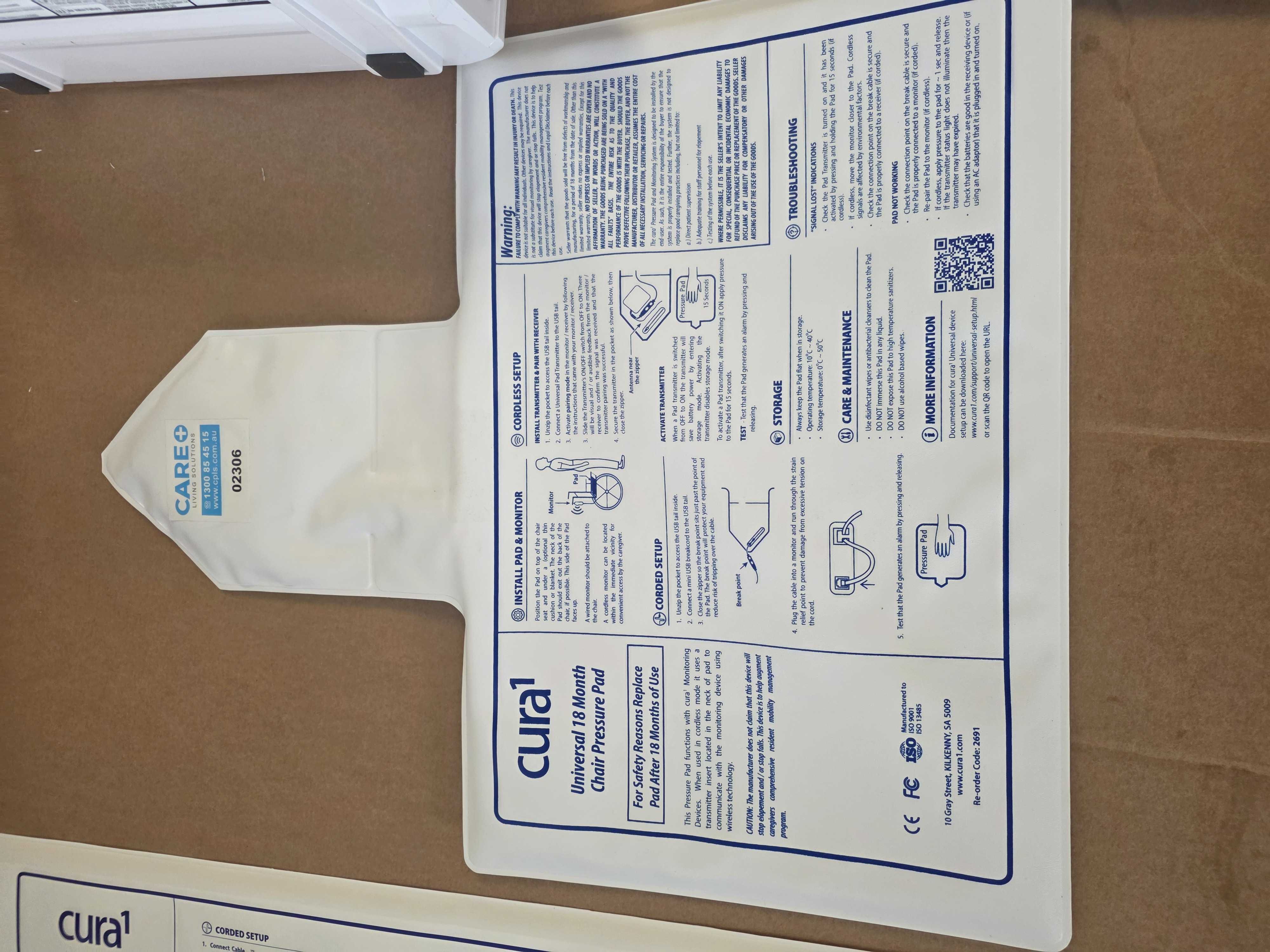 Chair Pad Exit Alarm