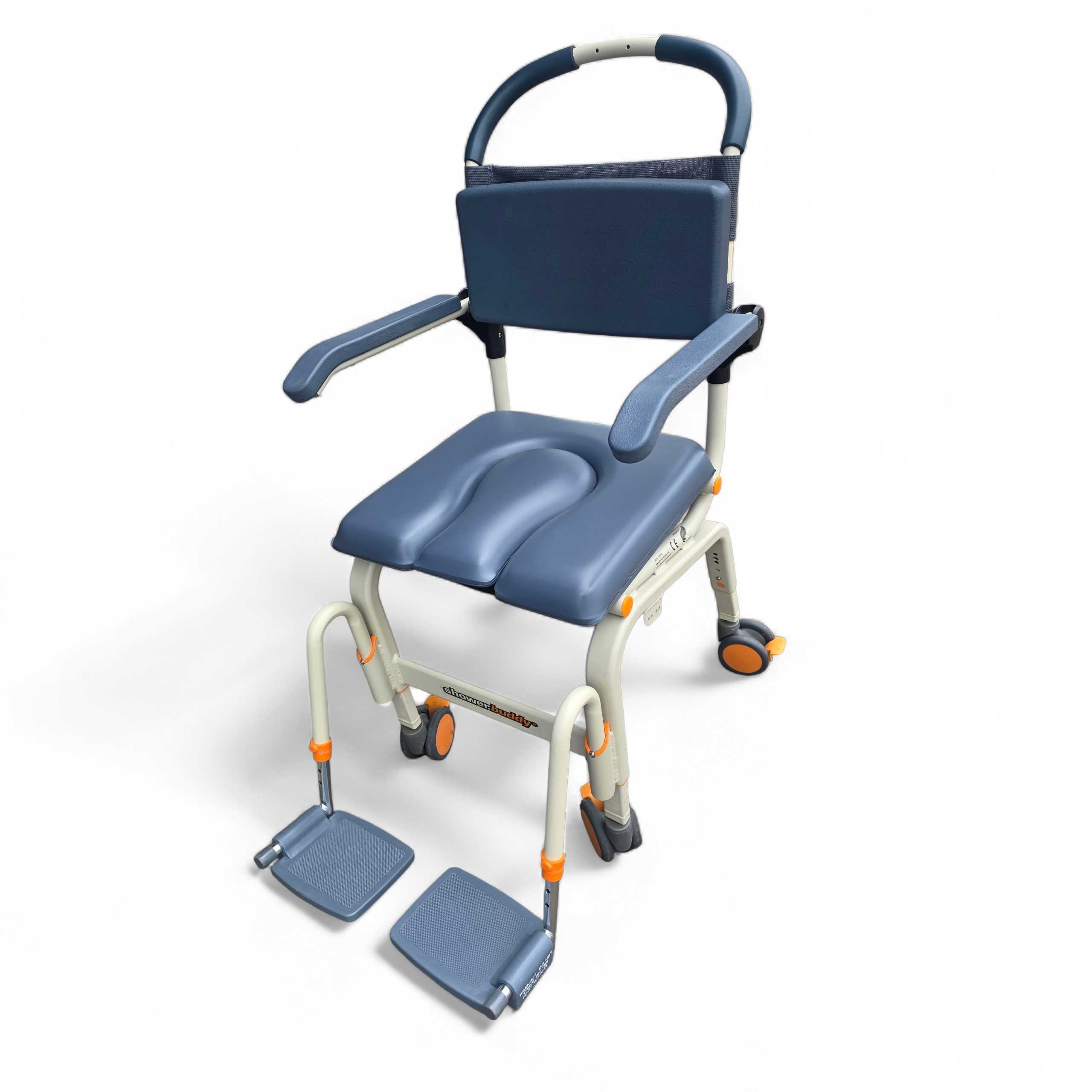 Attendant Prop Shower Commode