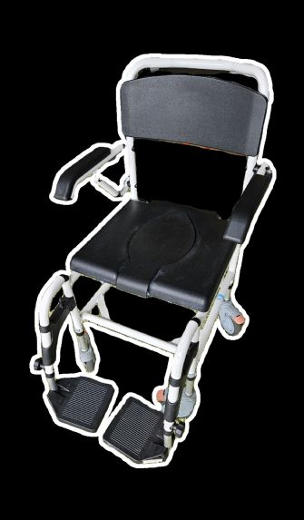 Attendant Prop Shower Commode