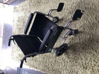 Lightweight Wheelchair Attendant Propelled